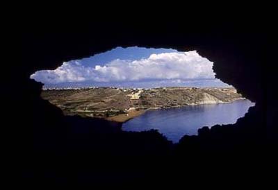 Вид из   пещеры Калипсо